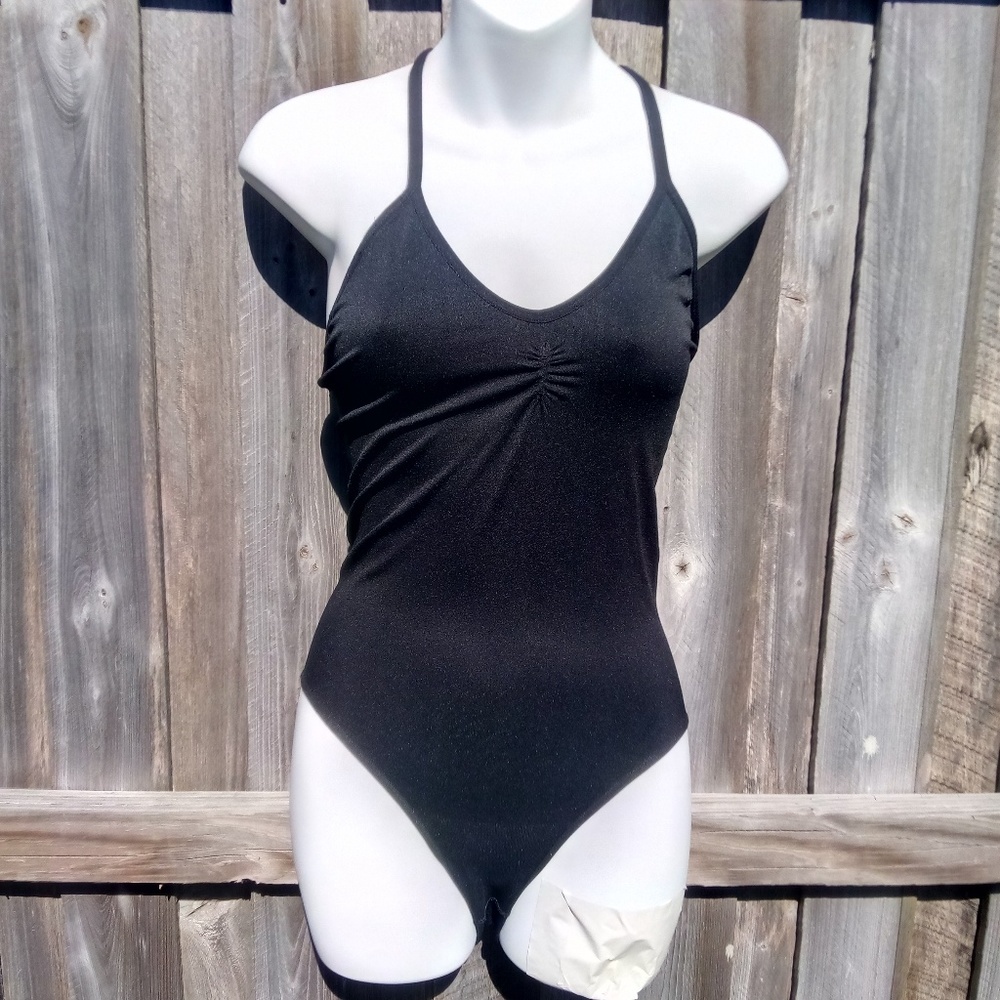 Tommy Hilfiger Blue Strappy Back Seamless Bodysuit